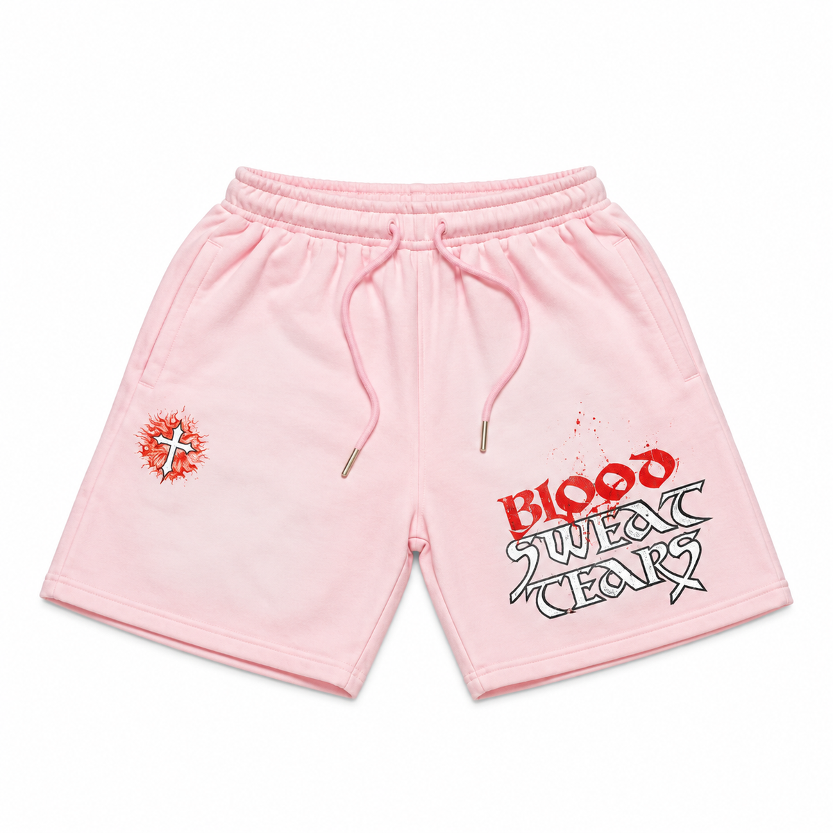 Carnation Splatter Shorts