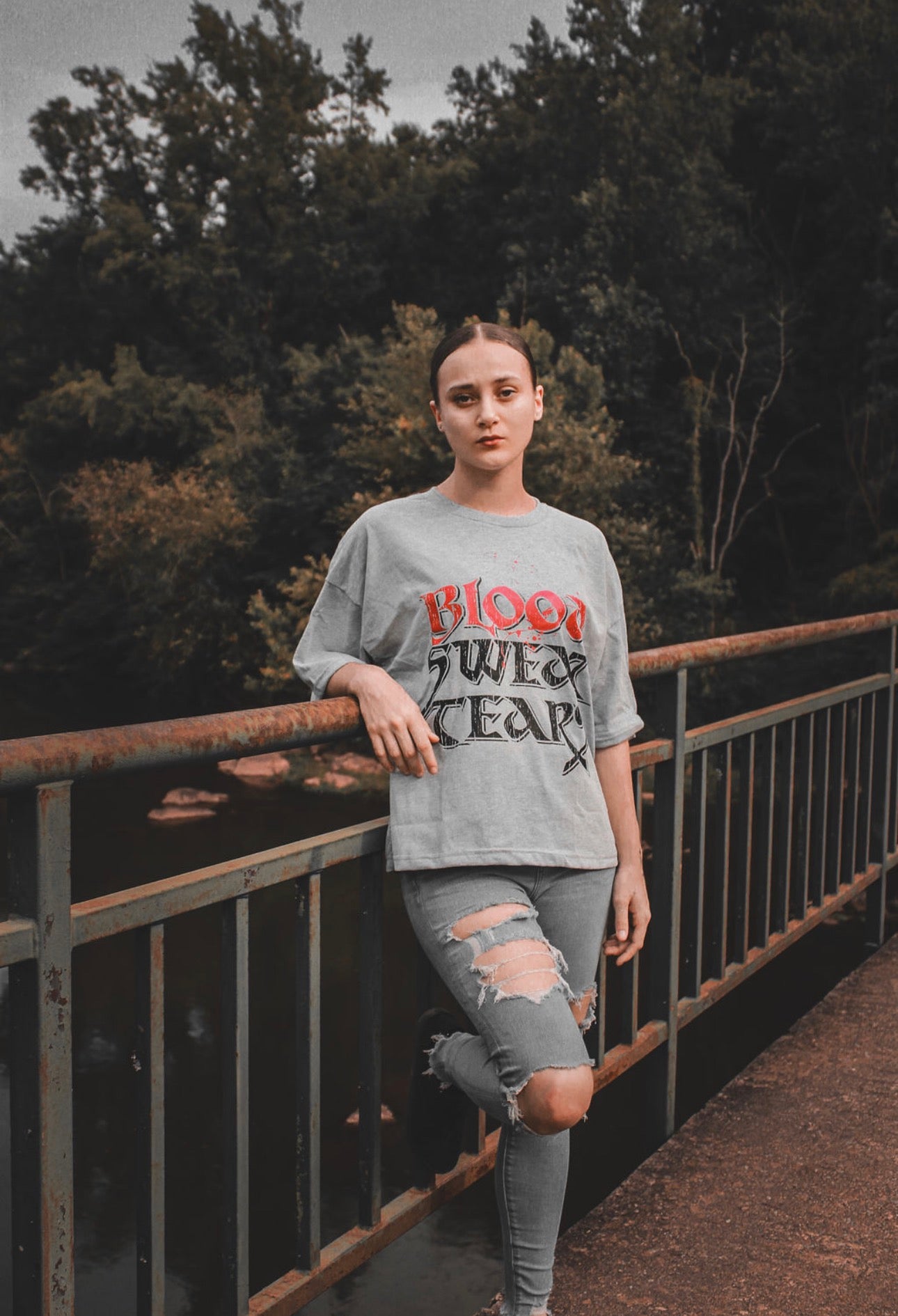 BST SPLATTER TEE