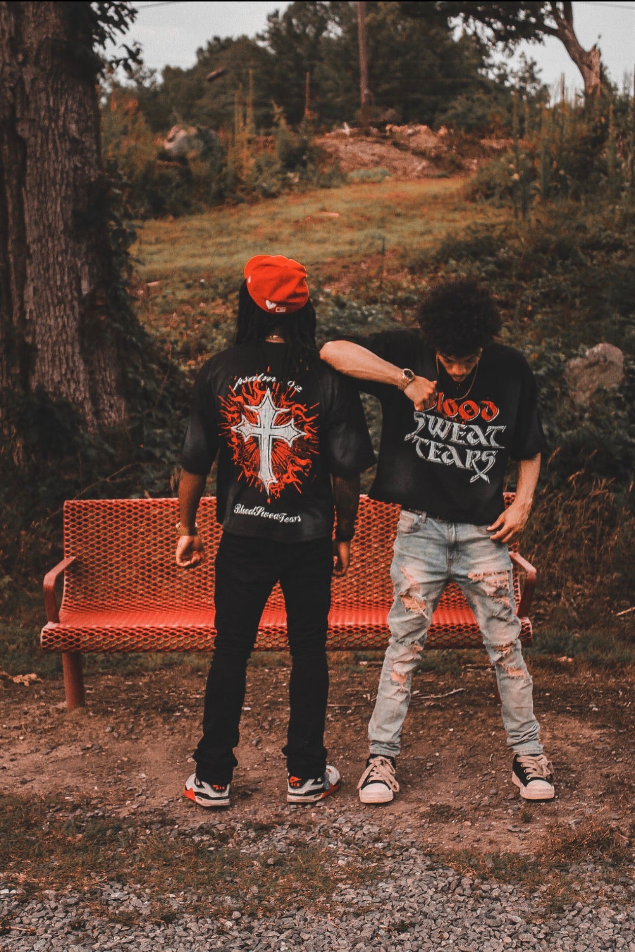 BST SPLATTER TEE