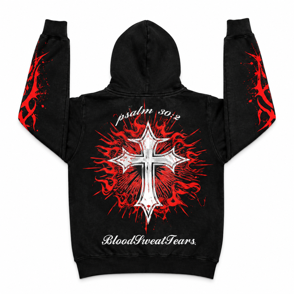 Midnight Splatter Hoodie