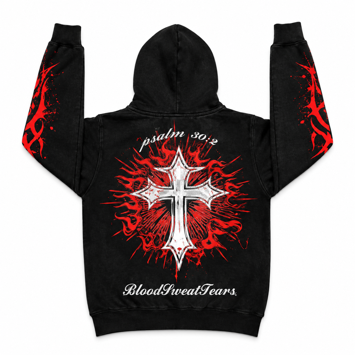 Midnight Splatter Hoodie